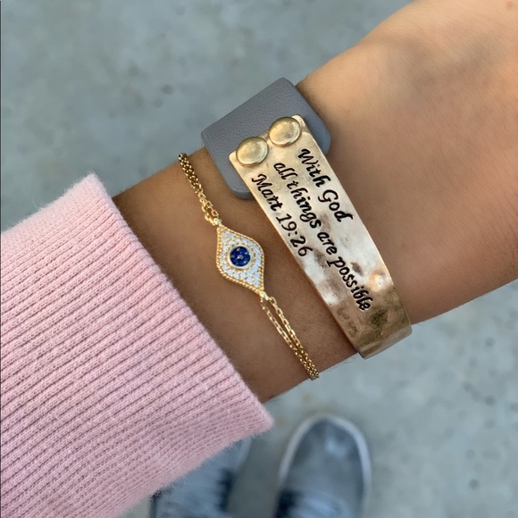 Tanya Kara Jewelry - With God All Things Are Possible Bracelet